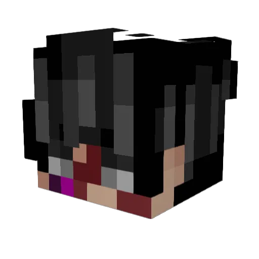 TheCookisty Minecraft avatar head, 3D render
