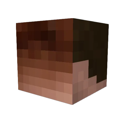 TheCoolerJustin Minecraft avatar head, 3D render