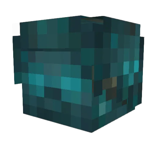 TheCozard Minecraft avatar head, 3D render