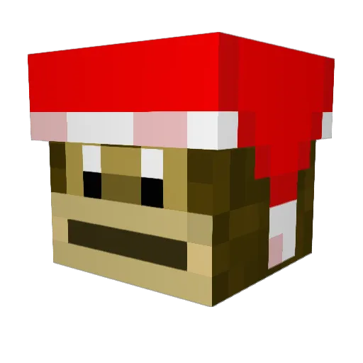 TheCr4cker_HD Minecraft avatar head, 3D render