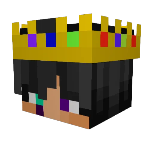 TheCreator69 Minecraft avatar head, 3D render