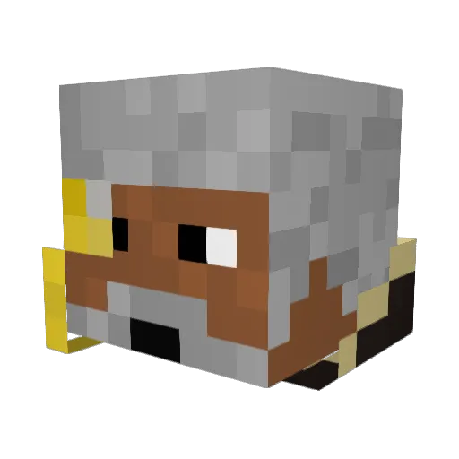 TheCreatorGuy Minecraft avatar head, 3D render