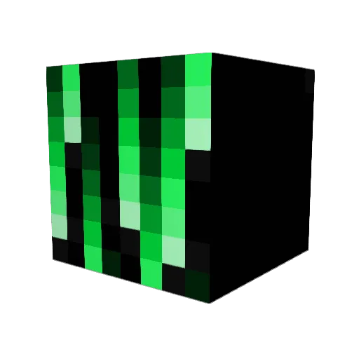TheCronicz Minecraft avatar head, 3D render