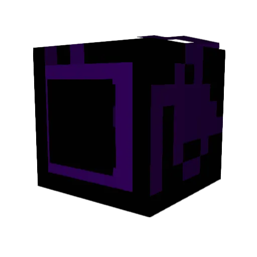 TheCubedd Minecraft avatar head, 3D render