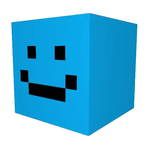 TheCyberChicken Minecraft avatar head, 3D render