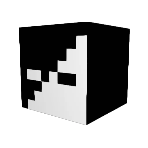 TheCyberVoid Minecraft avatar head, 3D render