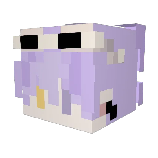 TheCyg_ Minecraft avatar head, 3D render