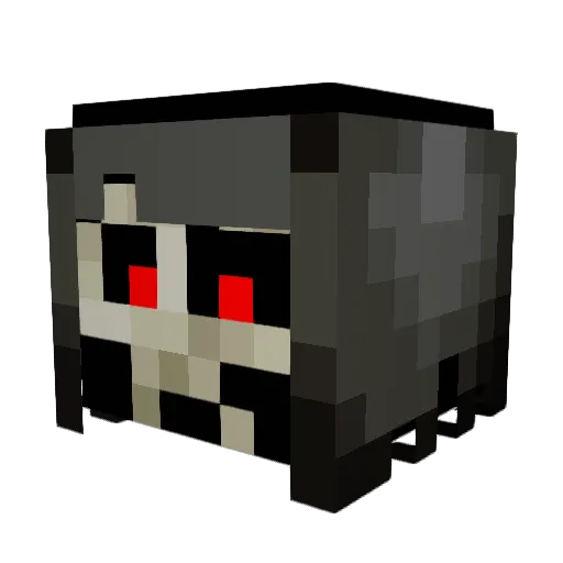 TheDabWizard Minecraft avatar head, 3D render