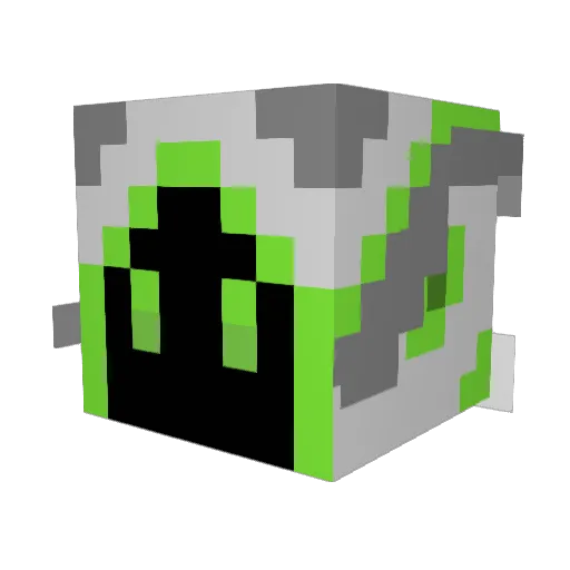 TheDancinTrap_ Minecraft avatar head, 3D render