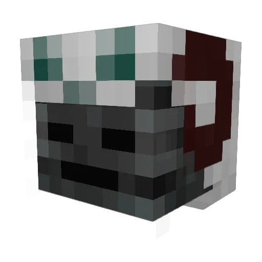 TheDani_PDJ Minecraft avatar head, 3D render