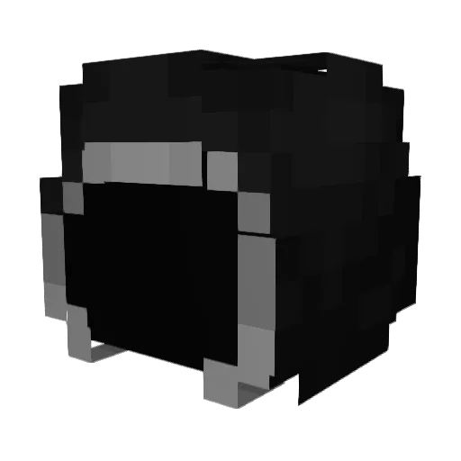TheDarck22 Minecraft avatar head, 3D render