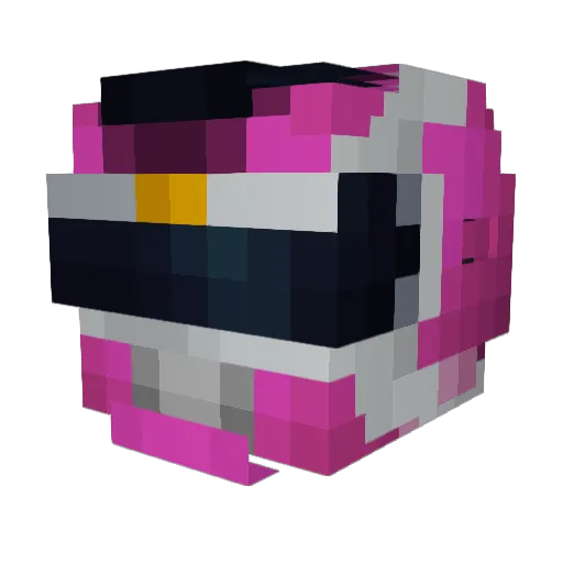TheDarkChest Minecraft avatar head, 3D render
