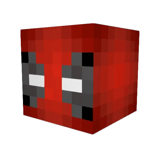 TheDarkKnight107 Minecraft avatar head, 3D render