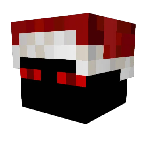 TheDarkOne696 Minecraft avatar head, 3D render