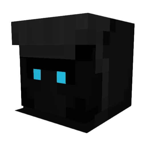 TheDeadlyTao Minecraft avatar head, 3D render