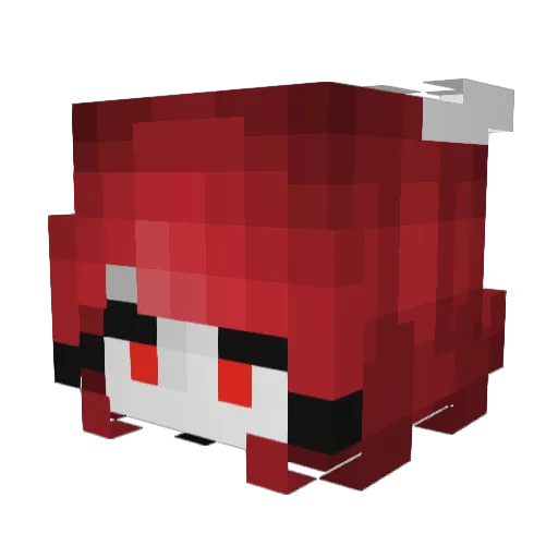 TheDeathDestiny Minecraft avatar head, 3D render