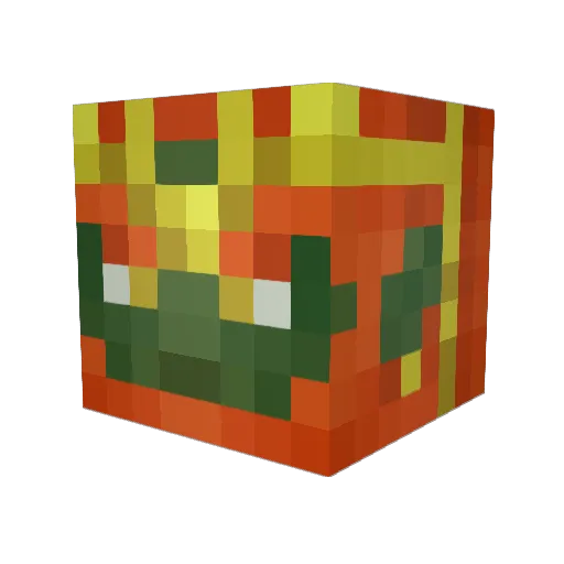 TheDemonKing Minecraft avatar head, 3D render