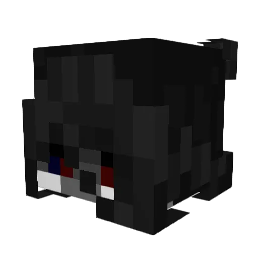TheDemonPriest Minecraft avatar head, 3D render