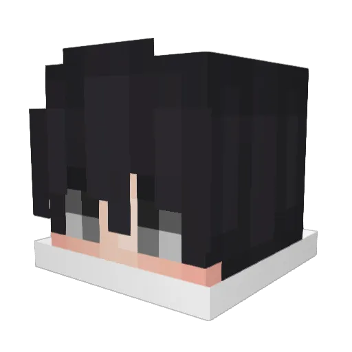 TheDerk99 Minecraft avatar head, 3D render