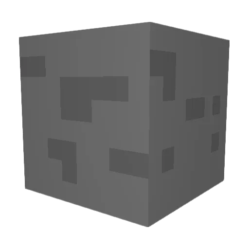 TheDerpyPiglet Minecraft avatar head, 3D render