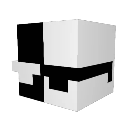 TheDestoryer454 Minecraft avatar head, 3D render