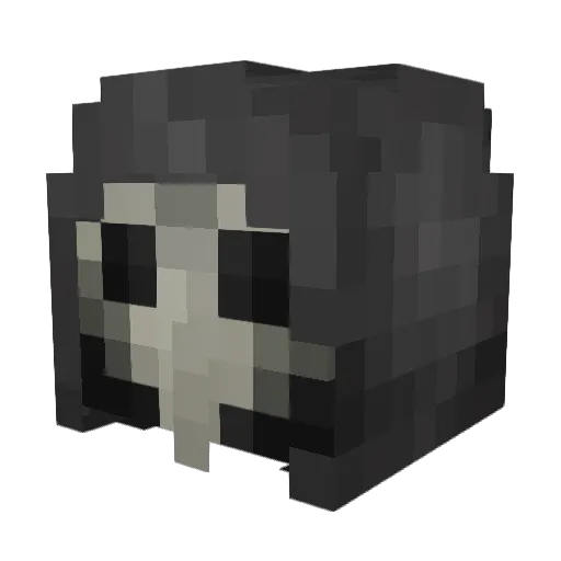 TheDestroyerCZE Minecraft avatar head, 3D render