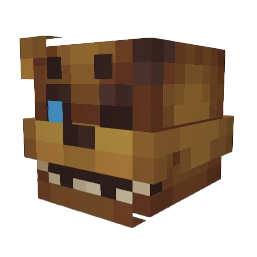 TheDestructor251 Minecraft avatar head, 3D render
