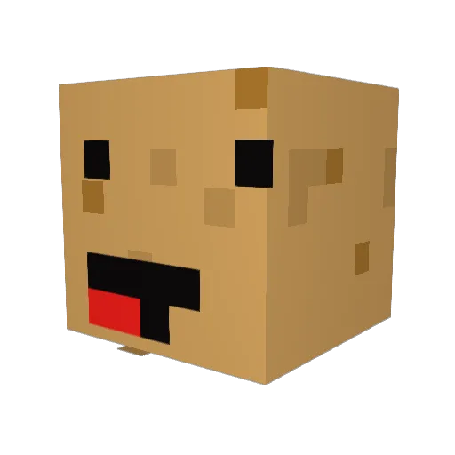 TheDevilHawk Minecraft avatar head, 3D render