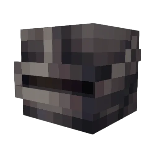 TheDile Minecraft avatar head, 3D render