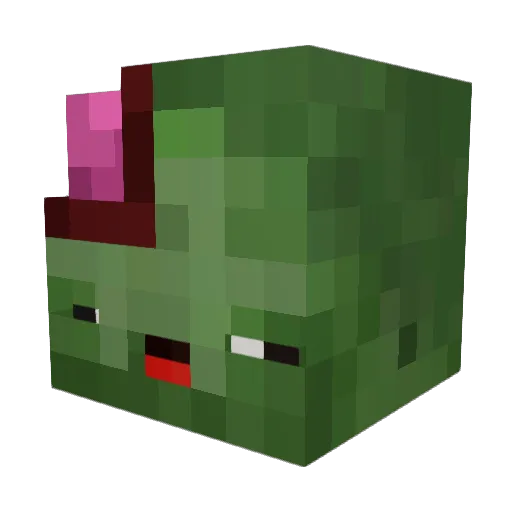 TheDivinedOne Minecraft avatar head, 3D render