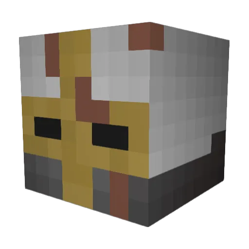 TheDivinekiller1 Minecraft avatar head, 3D render