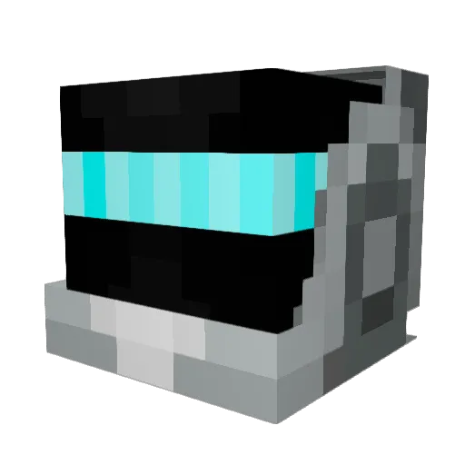 TheDixonater Minecraft avatar head, 3D render