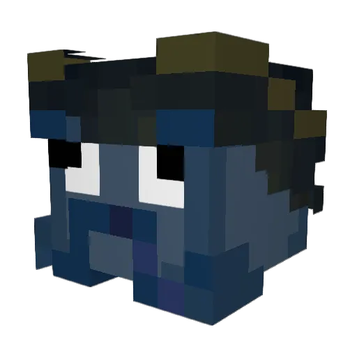 TheDoomaholic Minecraft avatar head, 3D render