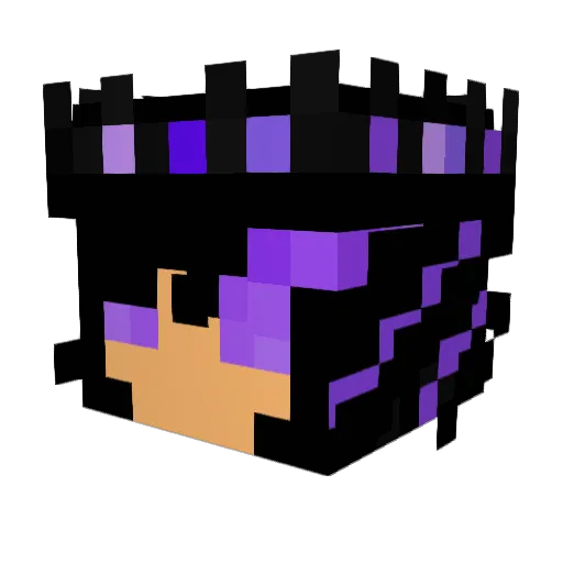 TheDragonKins Minecraft avatar head, 3D render