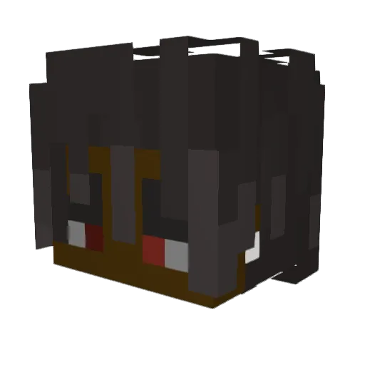 TheDragonbea Minecraft avatar head, 3D render
