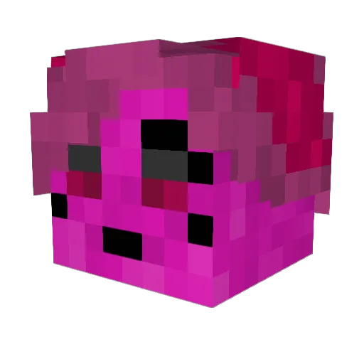 TheDrako4 Minecraft avatar head, 3D render