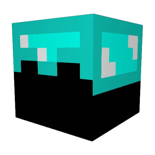 TheDrizzly82 Minecraft avatar head, 3D render