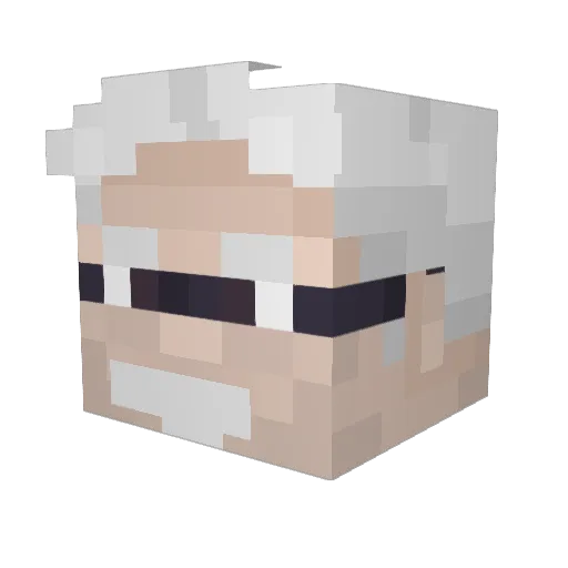 TheDuckL0rd23 Minecraft avatar head, 3D render
