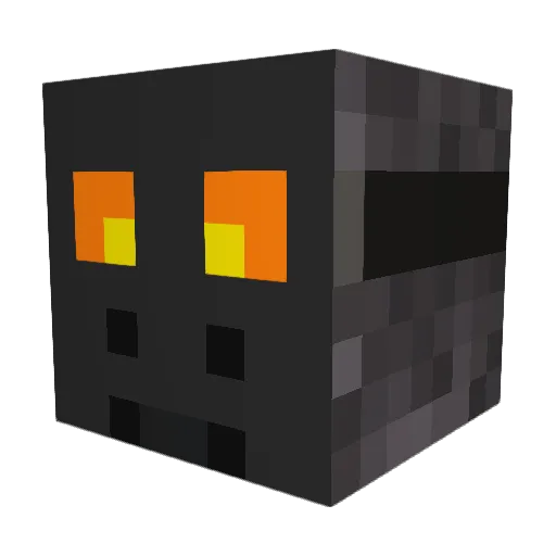 TheDunwichHorror Minecraft avatar head, 3D render