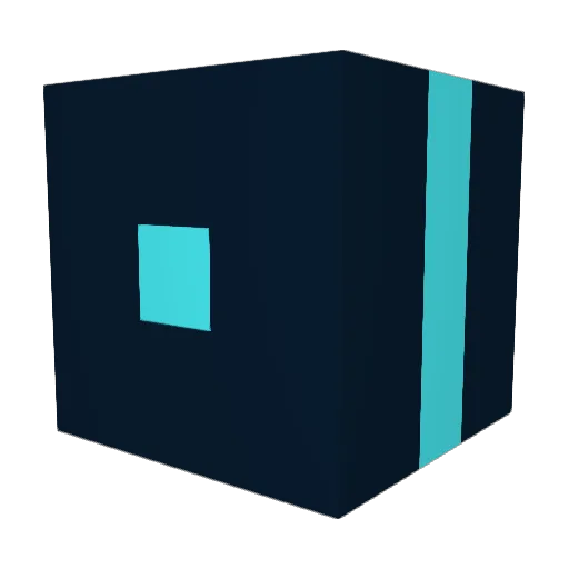 TheDurBrain Minecraft avatar head, 3D render
