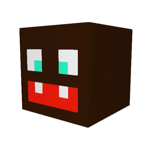 TheDutchEmpire Minecraft avatar head, 3D render