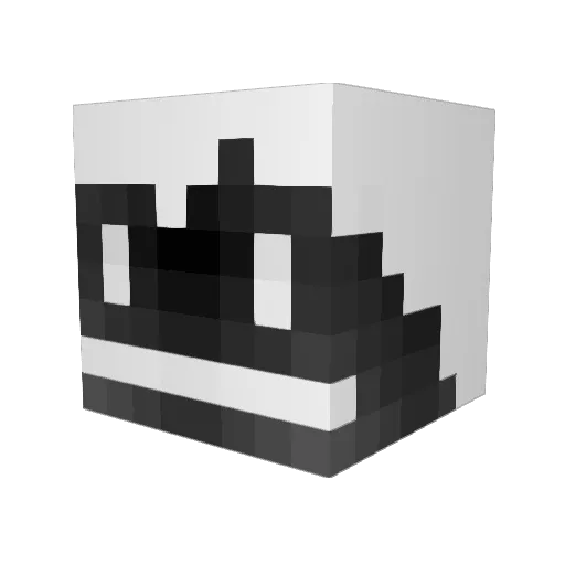 TheENDstyler Minecraft avatar head, 3D render