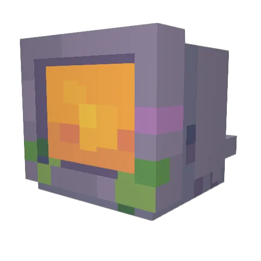 TheEdgeMysta Minecraft avatar head, 3D render