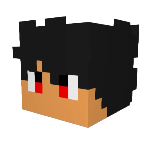 TheEganOng Minecraft avatar head, 3D render