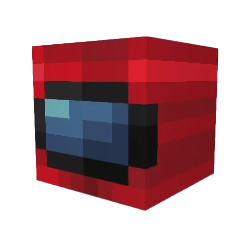 TheEggory Minecraft avatar head, 3D render
