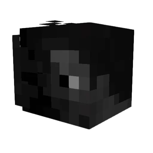 TheElDon Minecraft avatar head, 3D render