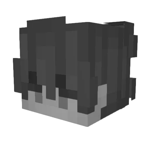TheElias7654 Minecraft avatar head, 3D render