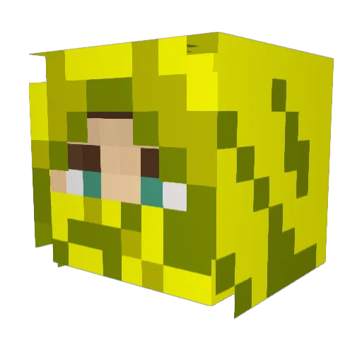 TheEliteRazor Minecraft avatar head, 3D render