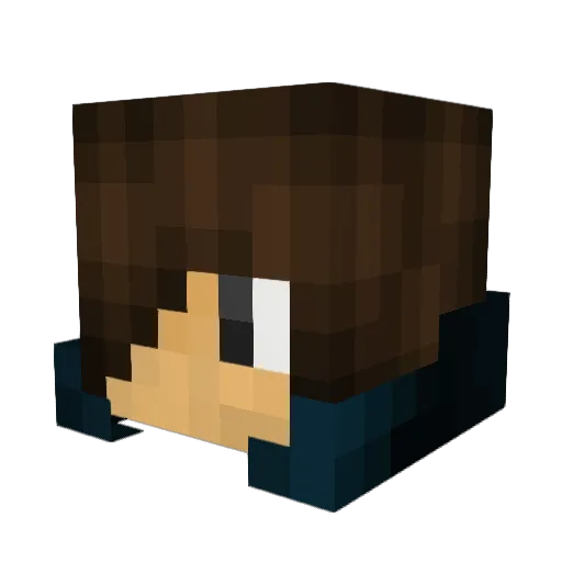 TheEndSaidNoOne Minecraft avatar head, 3D render