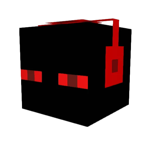 TheEnder51 Minecraft avatar head, 3D render